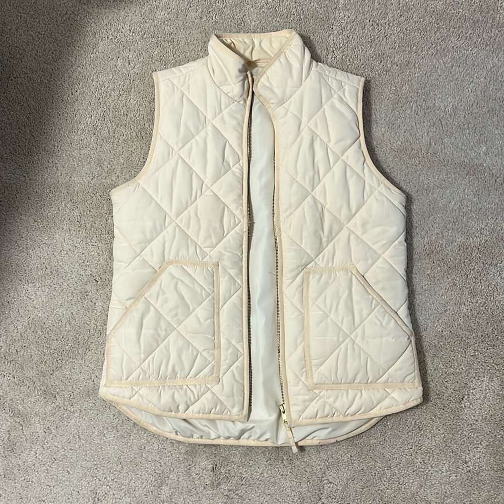 J. Crew Quilted Puffer Vest